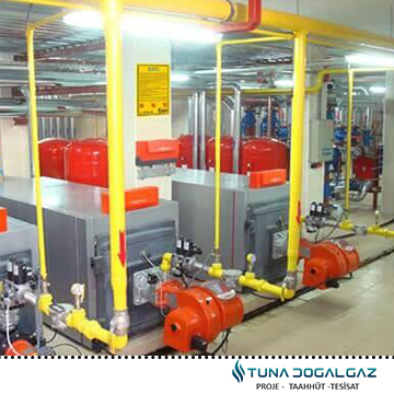 Kazan Dairesi Doğalgaz Tesisatı Marmaraereğlisi